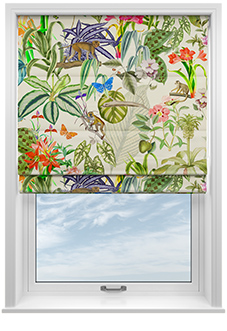Barbados, Jungle - Roman Blind